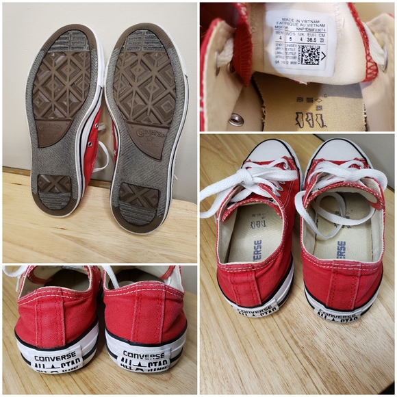 Converse all star chuck Taylor low top shoes. - Picture 8 of 8